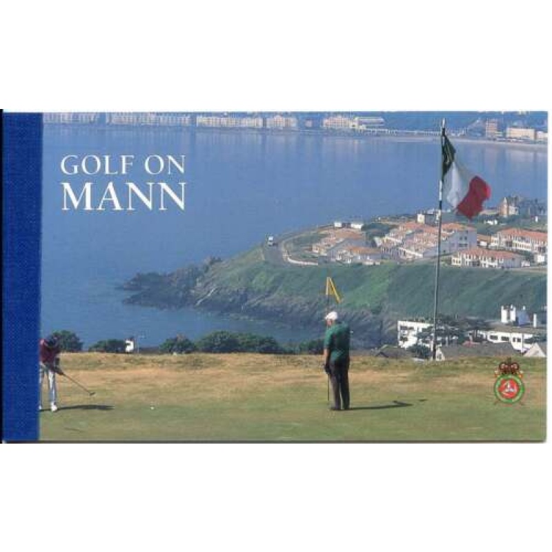 1997 Isle of Man Golf Prestige Booklet SGSB46 Unmounted Mint