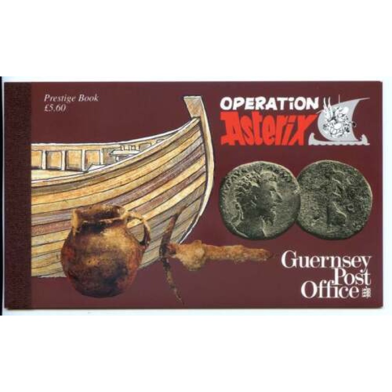 Guernsey Operation Asterix Prestige Booklet SGSB47