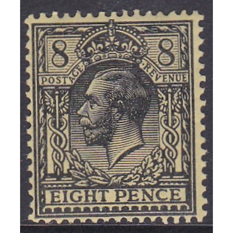 N28(2) 8d Black on Yellow Buff Royal Cypher UNMOUNTED MINT