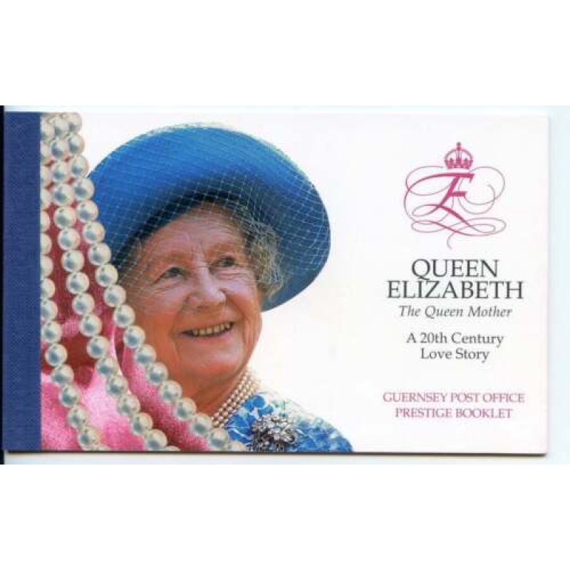 Guernsey Queen Mother Prestige Booklet SGSB66