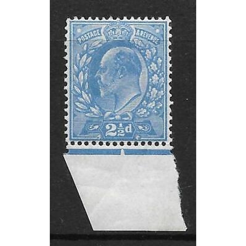 Sg 284 M18(3) 2d Dull Blue Harrison perf 15x14 plate 6 UNMOUNTED MINT