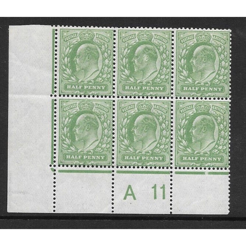 Sg 268 M3(3) d Deep Dull Green Control A 11 perf H2A UNMOUNTED MINT MNH