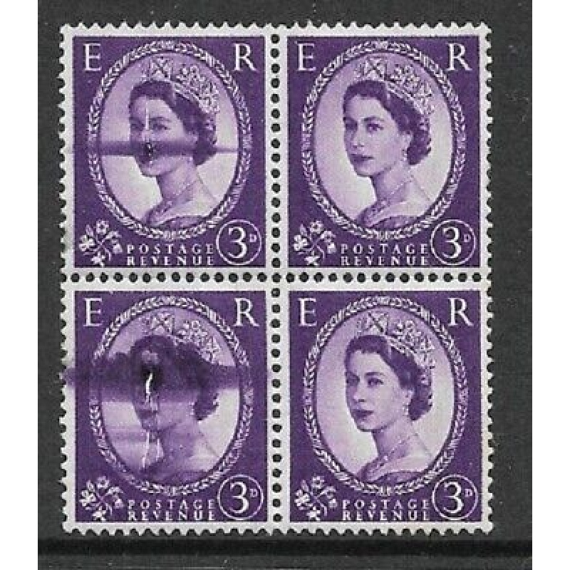 3d Wilding Multi Crown Cream variety - Dr Blade Flaw UNMOUNTED MINT MNH