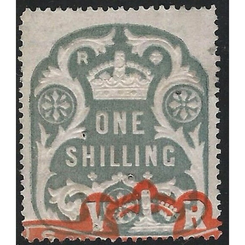 GB Revenue : General Duty Adhesive 1 Shilling