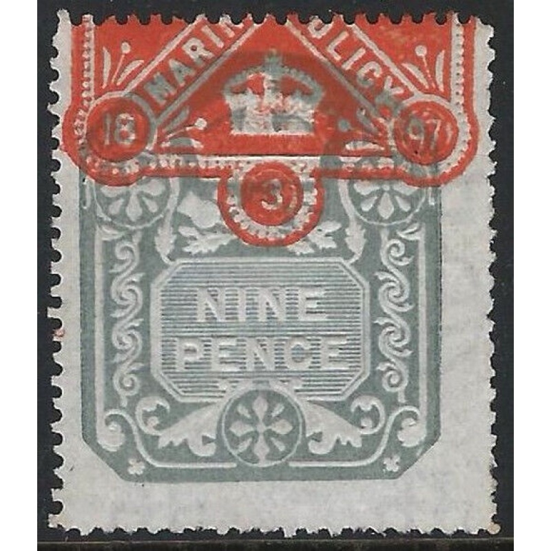 GB Revenue : General Duty Adhesive 1 shilling