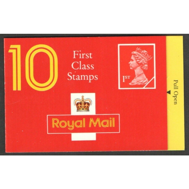 HD10a 10 x 1st Class NVI Booklet - complete - Cyl W24W14W18