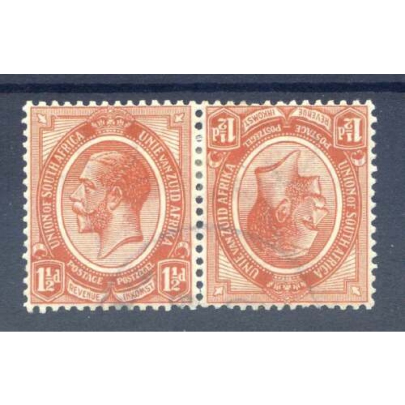 Union of South Africa 1 1 2d Chestnut SG5a Fine Used