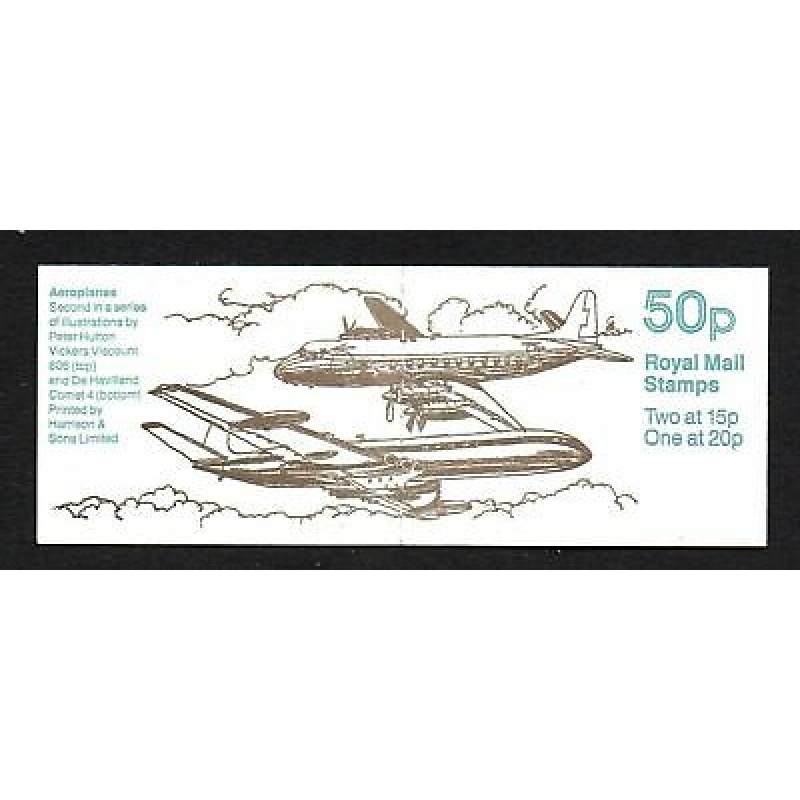 FB56 1990 Aeroplanes Series #2 booklet Complete Cyl B3 B2A B2B