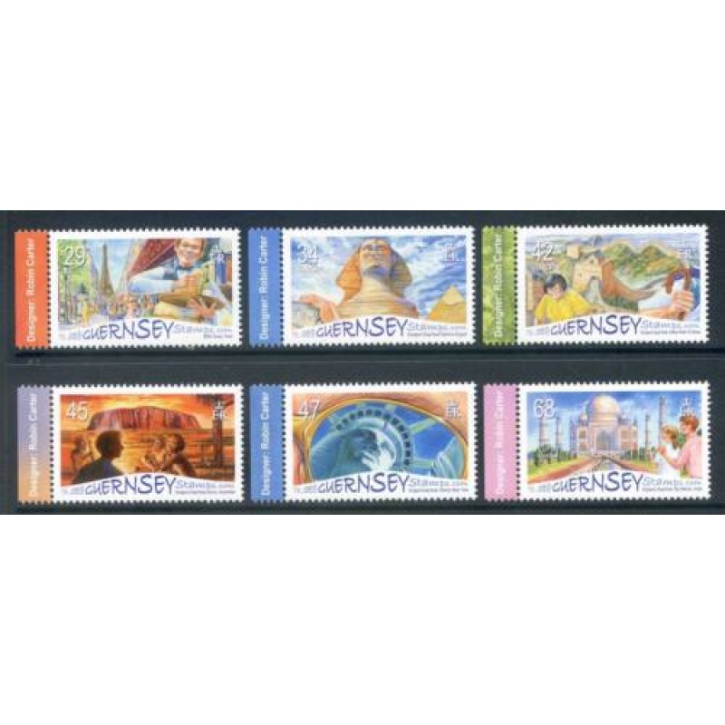 Guernsey 2006 Europa set SG1116 1121 Unmounted mint