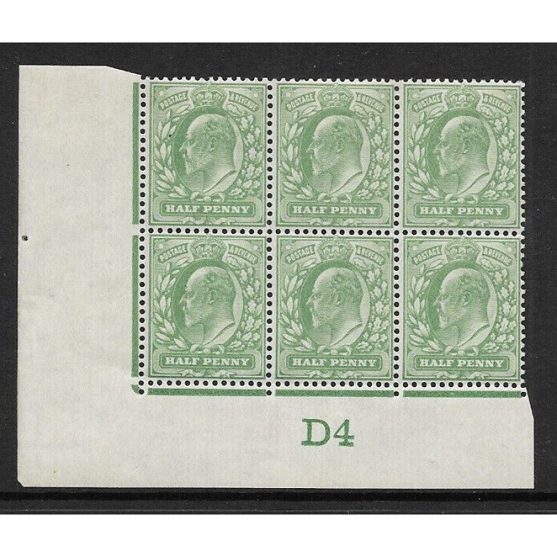 M3(1) d Dull Yellow-Green Harrison Control D4 perf type V1 UNMOUNTED MINT