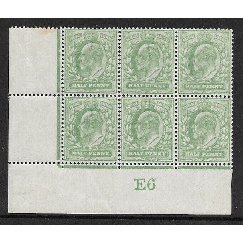 M3(1) d Dull Yellow-Green Harrison Control E6 perf type V2A UNMOUNTED MINT