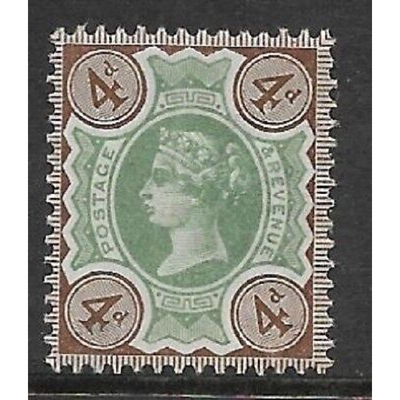 Sg 205 Spec K33(1) 4d Green  Purple Brown Jubilee UNMOUNTED MINT MNH