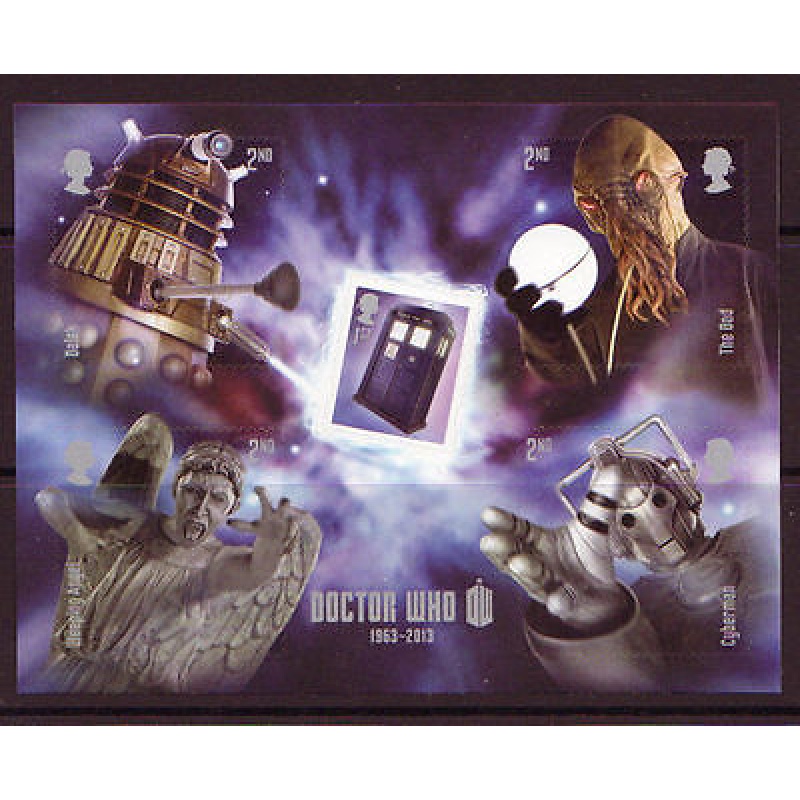 MS3451 2013 Dr Who miniature sheet UNMOUNTED MINT MNH