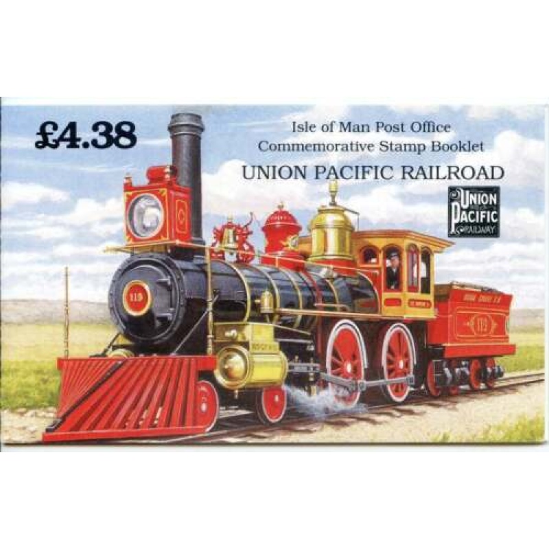 1992 Isle of Man Union Pacific Prestige Booklet SGSB31 Unmounted Mint