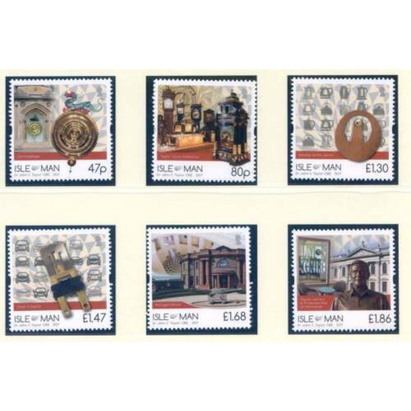 2017 Isle of Man Invention and Innovation Set SG2230 2235 Unmounted Mint