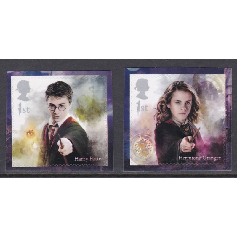 PM64 Sg4152-4153 2018 Harry Potter self adhesive stamps from booklet U M