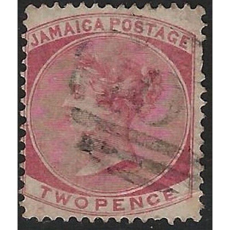 JAMAICA Sg 19 - 2d Rose used