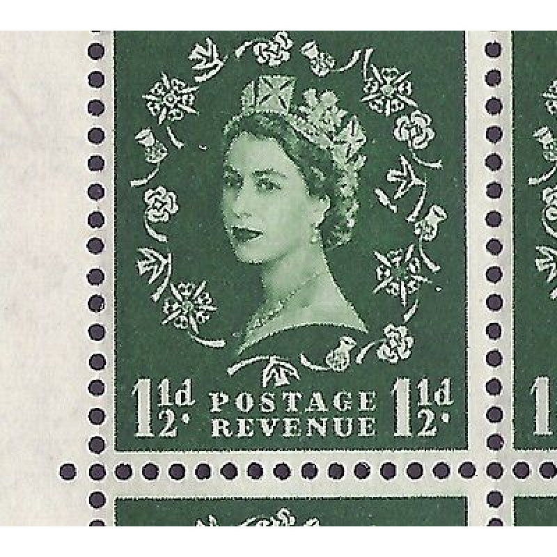 S26g 1d Wilding Edward Crown listed variety cyl 14 Dot UNMOUNTED MINT