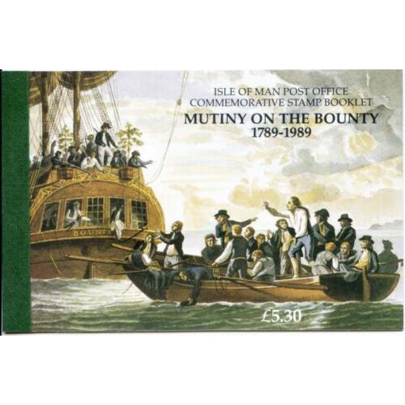 1989 Isle of Man Mutiny on the Bounty Prestige Booklet SGSB20 Unmounted Mint