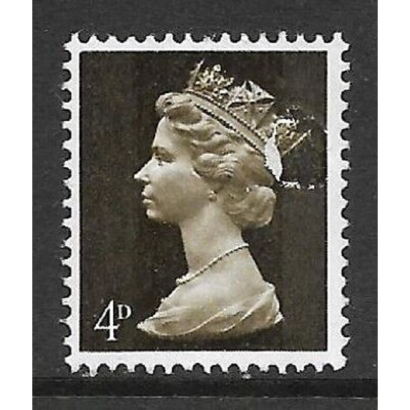 Sg 731b 4d Machin PVA 2B with major printing flaw UNMOUNTED MINT MNH