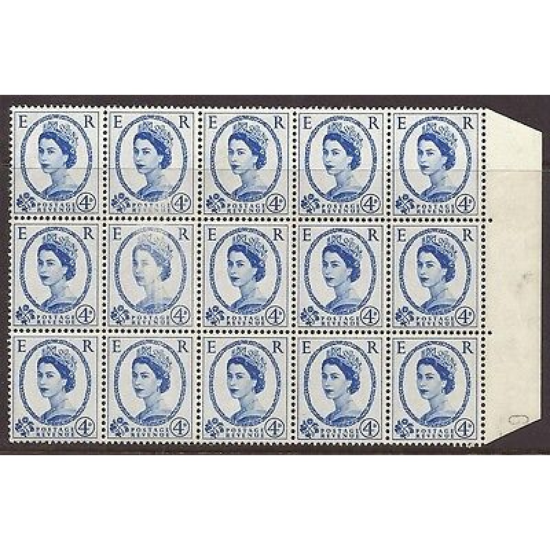 Sg 546 4d Wilding Edward Crown with dry print UNMOUNTED MINT MNH