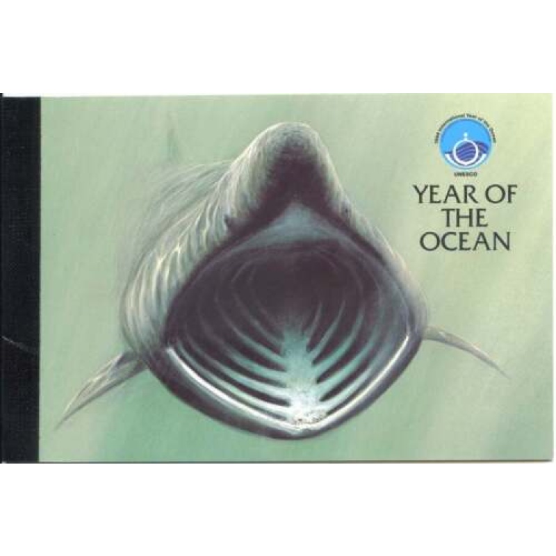 1998 Isle of Man Year of the Ocean Prestige Booklet SGSB48 Unmounted Mint