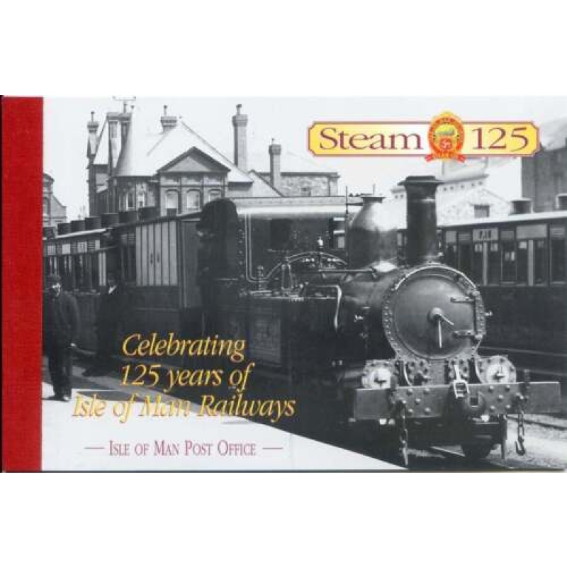 1998 Isle of Man Steam Railway Prestige Booklet SGSB49 Unmounted Mint