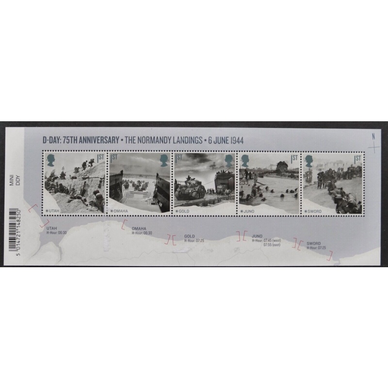 MS4236a 2019 D-Day 75th Anniversary miniature sheet UNMOUNTED MINT MNH