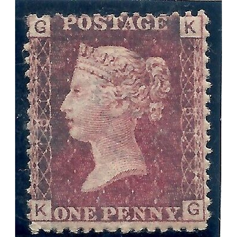 1873 1d Rose Red Plate 181 Lettered K-G UMOUNTED MINT