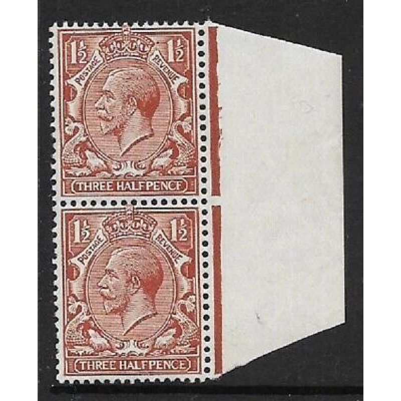 N18e 1d Brown Royal Cypher with PENCF ERROR UNMOUNTED MINT MNH