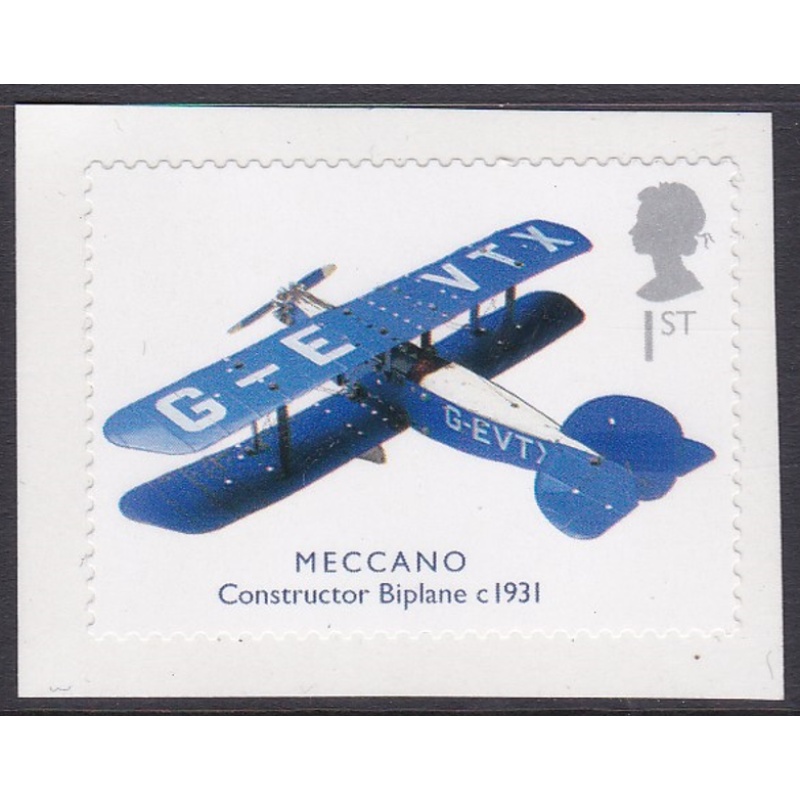 PM11 2003 Sg2403 Meccano 1st class stamp out of booklet - self adhesive