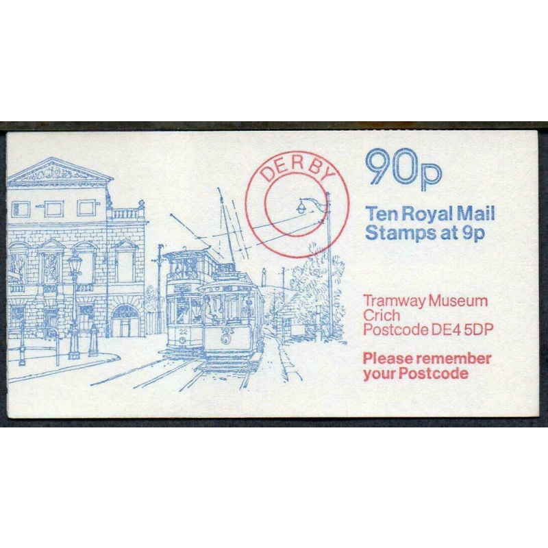 FG7a Feb 1979 90p Tramway Museum Folded Booklet - Complete