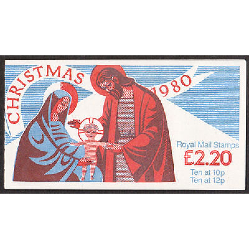 GB Folded Booklet FX3 1980 Chirstmas booklet Complete - No Cylinder