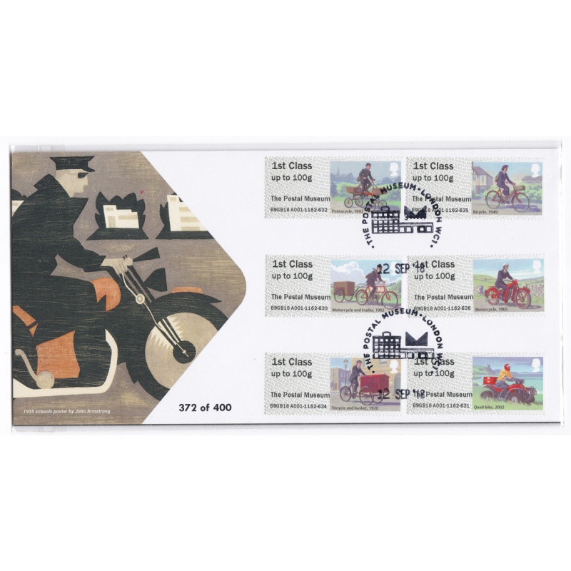 Postal Museum school poster 372 out of 400 12 09 2018 FDC first day cover