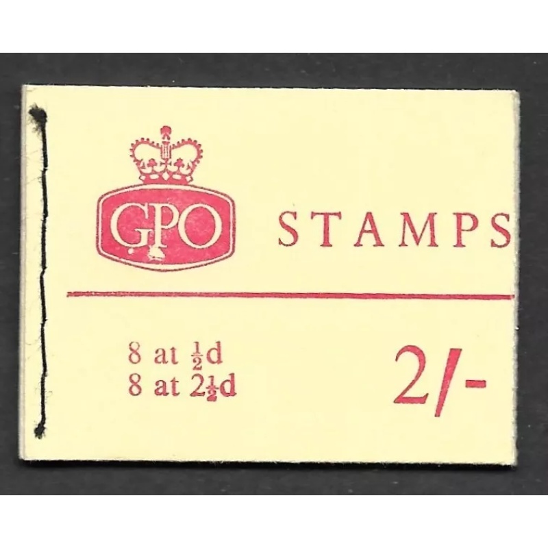 NR2 8 at d 8 at 2d 2 - GPO Stamps Stitched booklet with all panes U M MNH