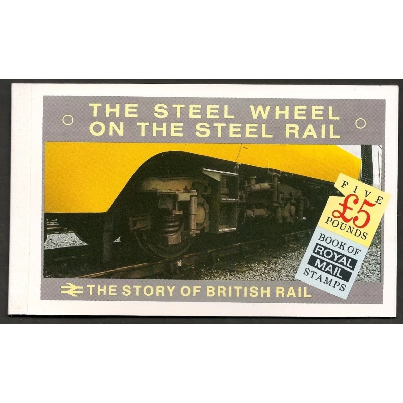 GB Prestige Booklet DX7 1986 Steel Wheel British Rail booklet SUPER CONDITION