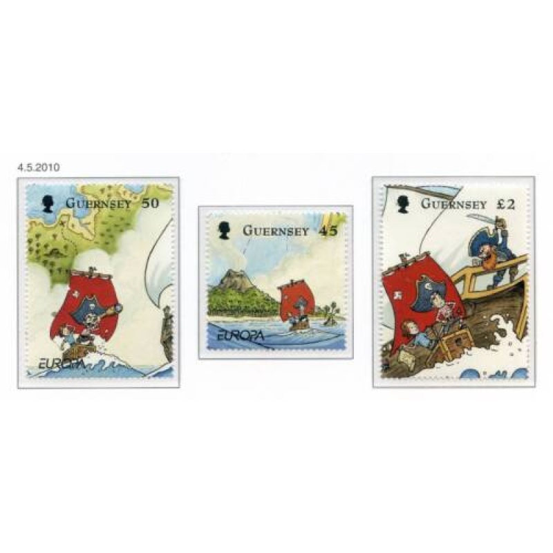 Guernsey 2010 Childrens Books Set SG1333 1335 Unmounted Mint