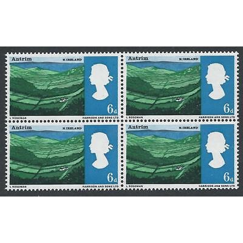 Sg690c 1966 Landscapes 6d (Ord) - Listed  Flaw AN for AND Retouched - MNH