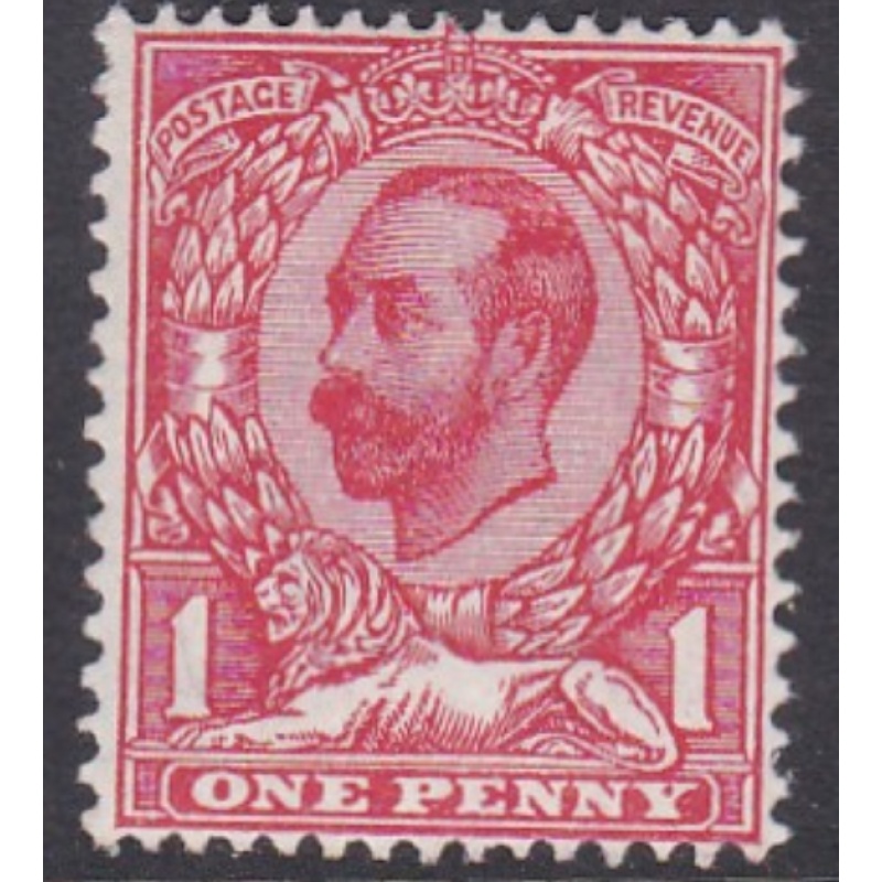 Sg 328 N7(3) 1d Deep Carmine Red Downey Head unmounted mint MNH