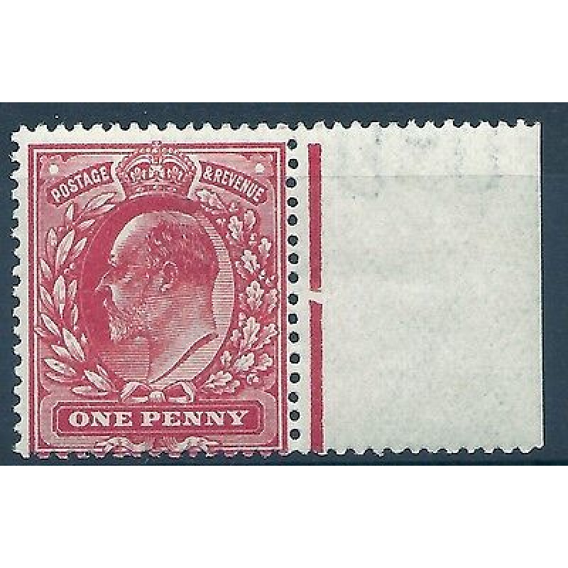 Sg 280 M7(2) 1d Deep Rose Red Harrison perf 15x14 Unmounted mint MNH