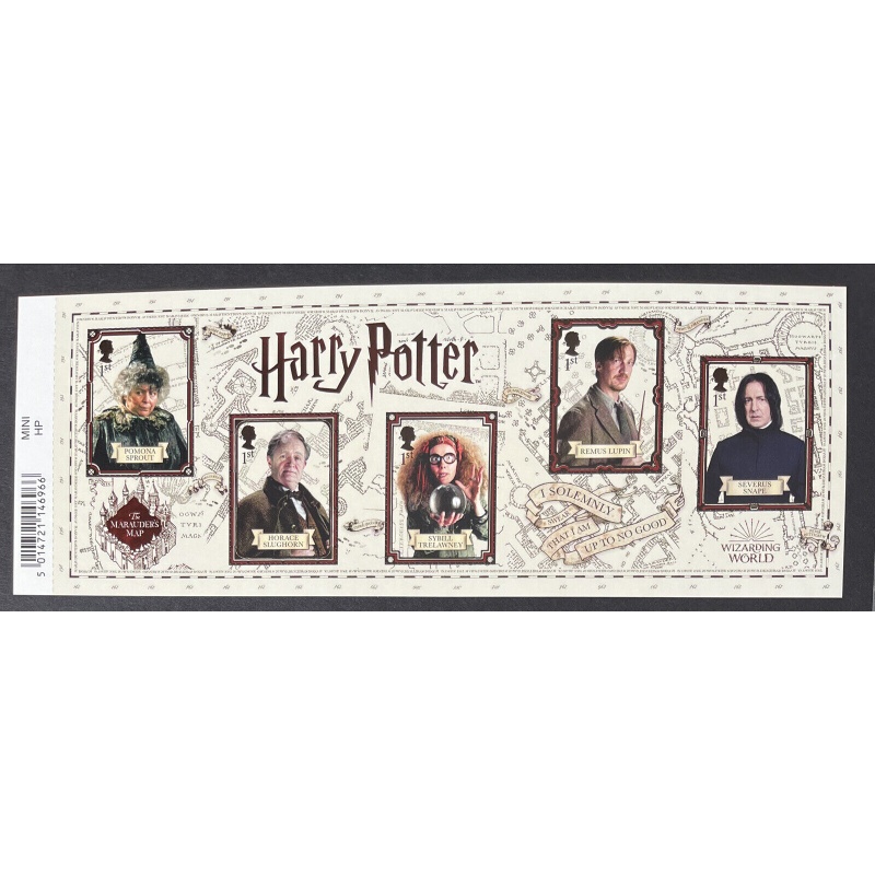 MS4151a barcode 2018 Harry Potter Miniature Sheet UNMOUNTED MINT