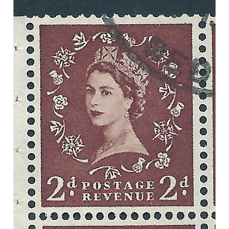 SB78f 2d Wilding listed variety - White flaw on Thistle R.1 1 UNMOUNTED MINT MNH