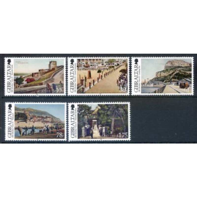 2012 Gibraltar Views Set SG1470 1474 Unmounted Mint