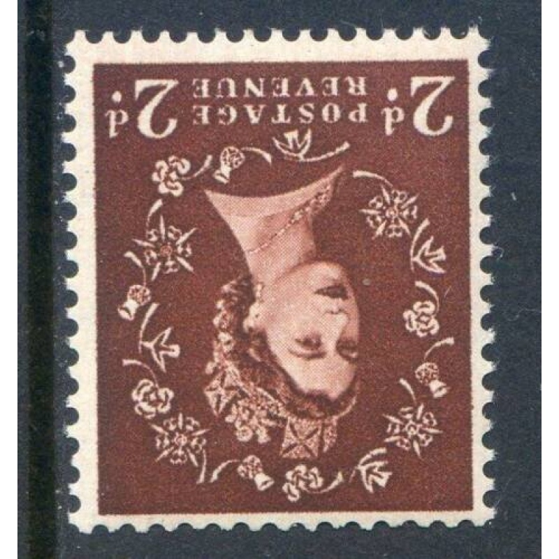 2d Red Brown SG518wi Unmounted Mint