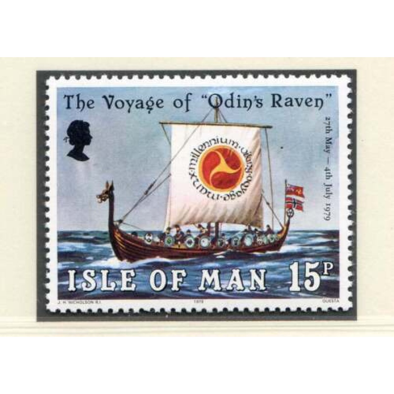 1979 Isle of Man SG158 Voyage Set Unmounted Mint