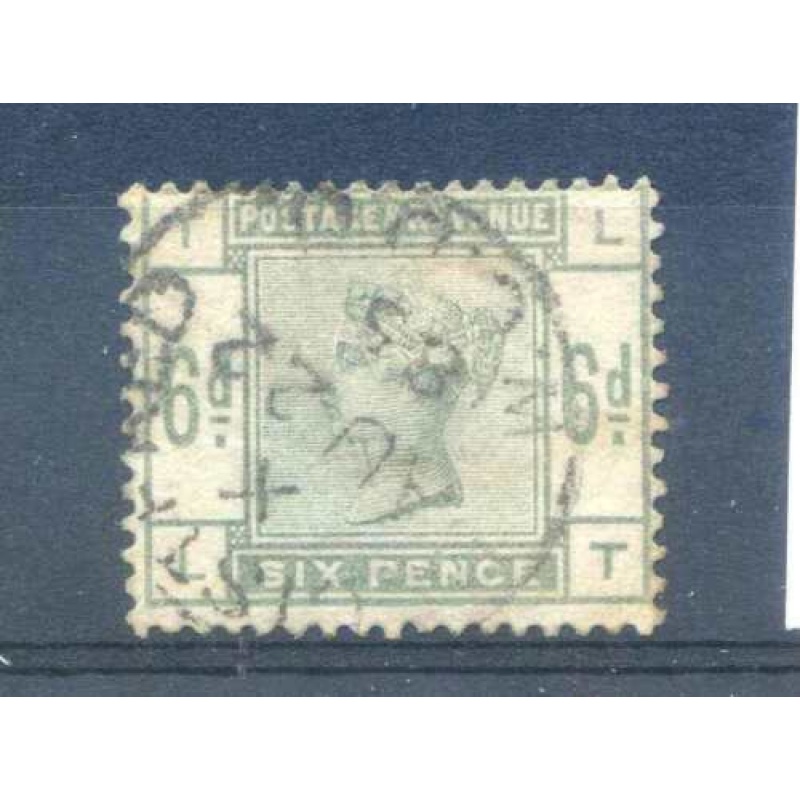 SG194 6d Dull Green Fine Used