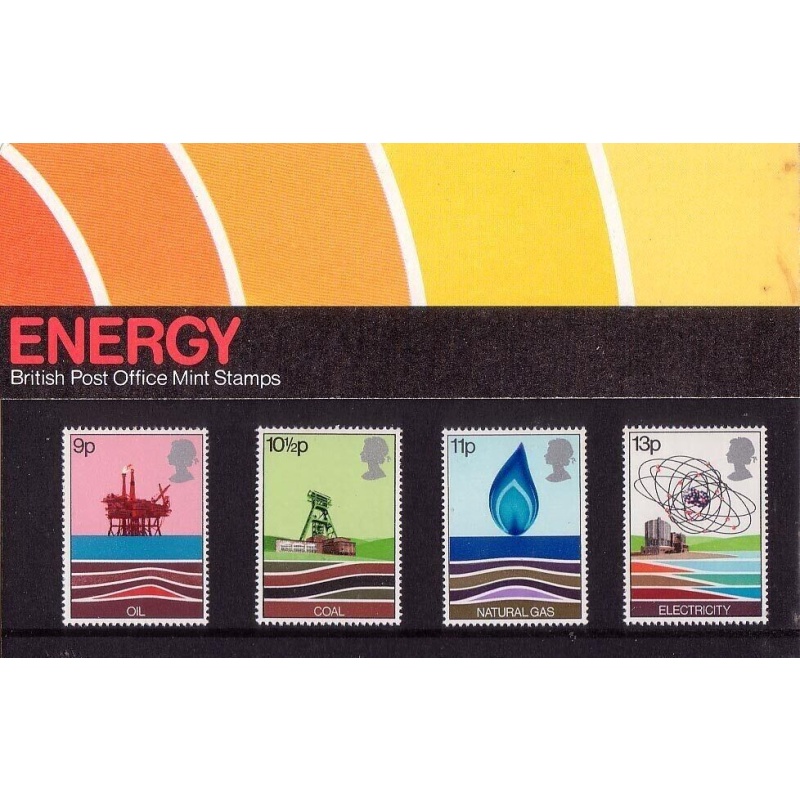 1978 Energy Presentation Pack Unmounted Mint