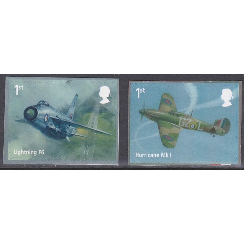 PM59 2018 RAF Centenary stamps from Booklet - pair - UNMOUNTED MINT