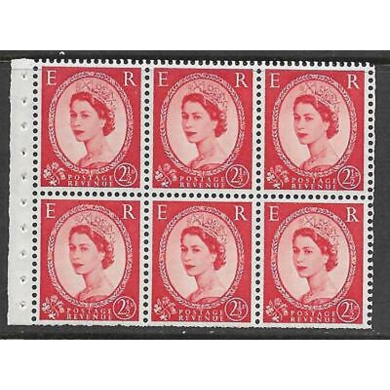 SB81a(ae) 2d Wilding Edward variety - Dotted R  R.2 3 UNMOUNTED MINT