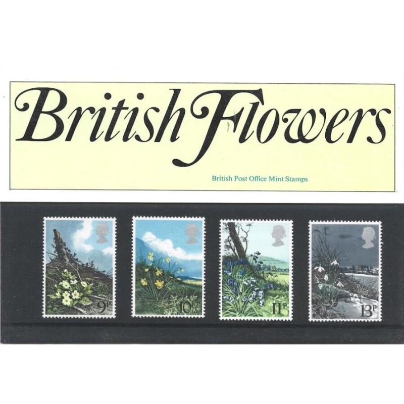 1979 Flowers Presentation Pack 107 Unmounted Mint